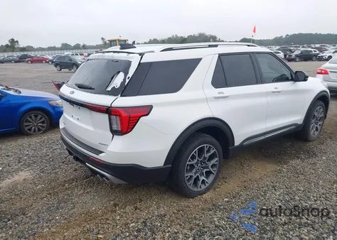 2025 Ford Explorer Platinum из США, поврежденный, VIN 1FMWK8HC3SGC41722